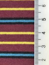 SD0247 20/1 Opening End Yarn, Yarn Dyed, Multi-layered Horizontal Stripes[Textile / Fabric] SHIBAYA Sub Photo