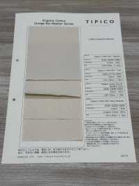 OGN-3220-KBW Washed Organic Mix Heavy Moleskin[Textile / Fabric] TIPICO (Kuwamura Textile) Sub Photo