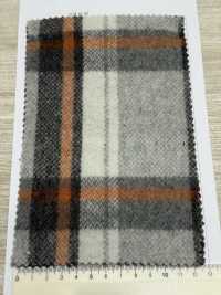 85352 Re WOOL Chambray Shaggy Check[Textile / Fabric] Parika Sub Photo