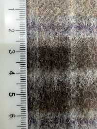 85352 Re WOOL Chambray Shaggy Check[Textile / Fabric] Parika Sub Photo