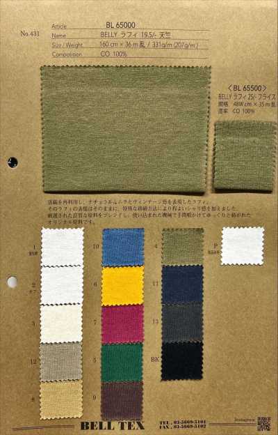 BL65500 BELLY Raffy 25/- Circular Rib