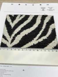 OSK-1020-1 Chenille Zebra[Textile / Fabric] HOKKOH Sub Photo