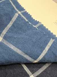 A-5112 Linen Check[Textile / Fabric] Ariyoshi Shoten Sub Photo