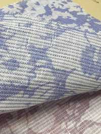 A-7047 Linen Stripe Print[Textile / Fabric] Ariyoshi Shoten Sub Photo