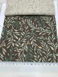 8025-1790-2 Linen Loomstate Leaves[Textile / Fabric] HOKKOH Sub Photo