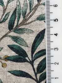 8025-1790-2 Linen Loomstate Leaves[Textile / Fabric] HOKKOH Sub Photo