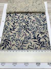 8025-1790-2 Linen Loomstate Leaves[Textile / Fabric] HOKKOH Sub Photo