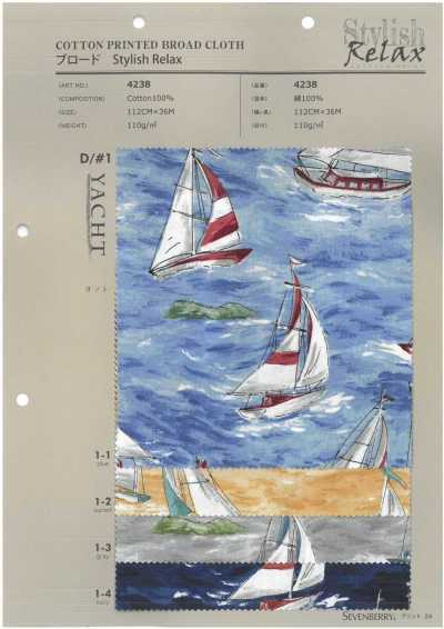 4238 SEVENBERRY® Broadcloth Stylish Relax Yacht