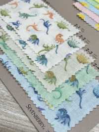 850511 SEVENBERRY® Double Gauze Soft Touch Gauze Banan&Dinosaur[Textile / Fabric] VANCET Sub Photo