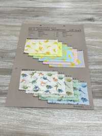 850511 SEVENBERRY® Double Gauze Soft Touch Gauze Banan&Dinosaur[Textile / Fabric] VANCET Sub Photo