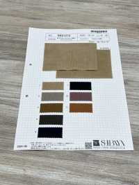 SB21213 Wide Width 21W Shirt Corduroy Sulfur[Textile / Fabric] SHIBAYA Sub Photo