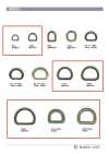 D-RING Standard Half-moon Ring