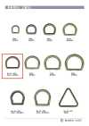 23-500 Dog Half-Moon Ring 23mm