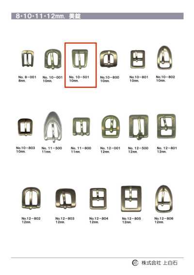 10mm Buckle