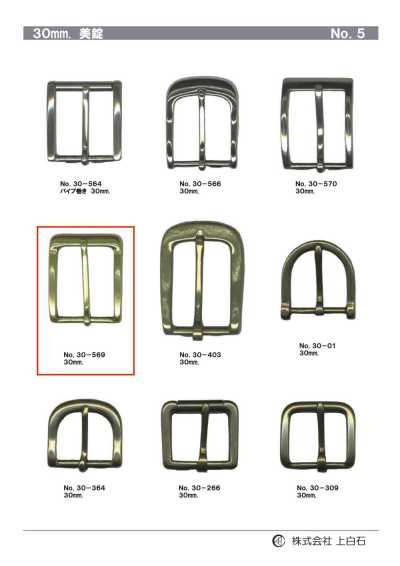 30-569 30mm Buckle