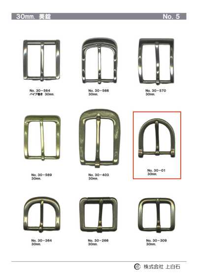 30-01 30mm Buckle