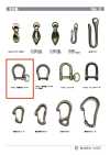 HORSEHOE-SHACKLE Horseshoe Shackle 10mm