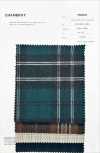 4SG001 Checkered Cotton Brushed Twill