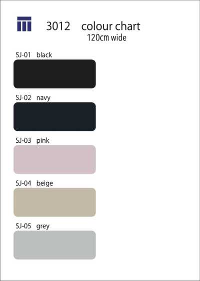 3012 Water-repellent, Blackout, UV Taffeta