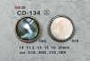 CD-134 Metal Buttons, Back Foot, Edge