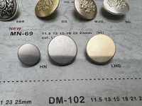 MN-69 Metal Button, Shank Back, Rimless[Buttons] DAIYA BUTTON Additional Images