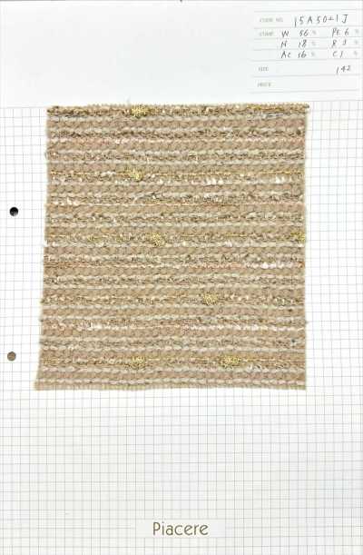 15A5021J Glitter Pom-Pom Leno Fancy