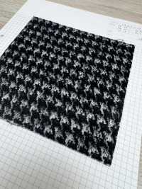 24A5121E Houndstooth Mohair Shaggy Jacquard[Textile / Fabric] Piacere Sub Photo