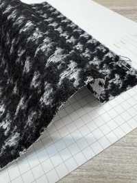 24A5121E Houndstooth Mohair Shaggy Jacquard[Textile / Fabric] Piacere Sub Photo