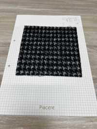 24A5121E Houndstooth Mohair Shaggy Jacquard[Textile / Fabric] Piacere Sub Photo