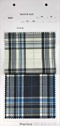 50561 Washable Check[Textile / Fabric] Parika Sub Photo