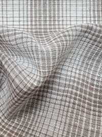 35514 Cotton/Silk Boulette Noil Lawn Ombre Check[Textile / Fabric] SUNWELL Sub Photo