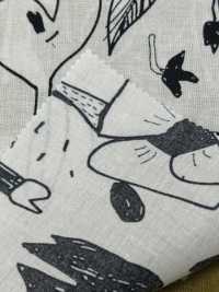 7025-1610-10 60 Lawn Doodle Flower[Textile / Fabric] HOKKOH Sub Photo