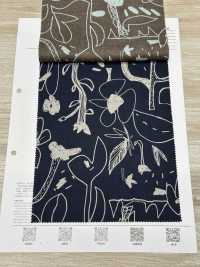 7025-1610-10 60 Lawn Doodle Flower[Textile / Fabric] HOKKOH Sub Photo