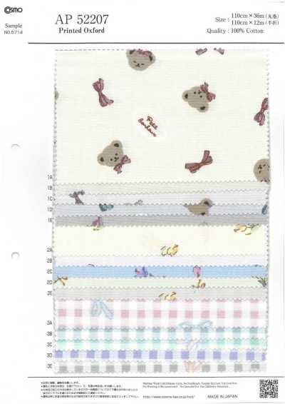 AP52207-DR Printed Oxford (Half Fold)