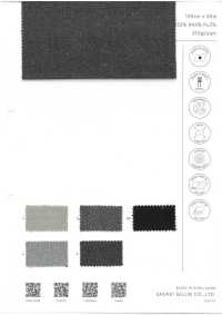 16418 Monotone Tweed // BRUSHED LINING MONOTONE TWEED T/R[Textile / Fabric] SASAKISELLM Sub Photo
