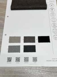 16418 Monotone Tweed // BRUSHED LINING MONOTONE TWEED T/R[Textile / Fabric] SASAKISELLM Sub Photo