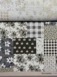 850516 SEVENBERRY® Linen Canvas Patchwork[Textile / Fabric] VANCET Sub Photo