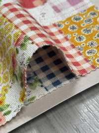 850516 SEVENBERRY® Linen Canvas Patchwork[Textile / Fabric] VANCET Sub Photo