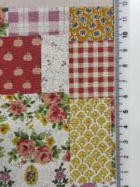 850516 SEVENBERRY® Linen Canvas Patchwork[Textile / Fabric] VANCET Sub Photo