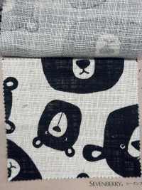 850519 SEVENBERRY® Linen Like Love Big Bear Brothers[Textile / Fabric] VANCET Sub Photo