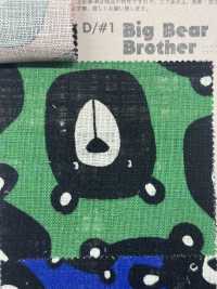 850519 SEVENBERRY® Linen Like Love Big Bear Brothers[Textile / Fabric] VANCET Sub Photo