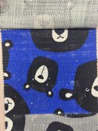 850519 SEVENBERRY® Linen Like Love Big Bear Brothers[Textile / Fabric] VANCET Sub Photo