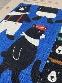 850521 SEVENBERRY® Linen-Like Love Mechakuma Wonderland[Textile / Fabric] VANCET Sub Photo