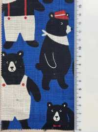 850521 SEVENBERRY® Linen-Like Love Mechakuma Wonderland[Textile / Fabric] VANCET Sub Photo