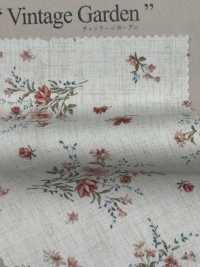 850524 SEVENBERRY® Unbleached Broadcloth Cotton Antique Day Vintage Garden[Textile / Fabric] VANCET Sub Photo