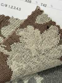 82754 Flower Pattern Lame Mall JQ[Textile / Fabric] Parika Sub Photo