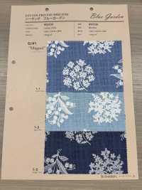 850530 Loomstate Blue Garden Lily Of The Valley[Textile / Fabric] VANCET Sub Photo