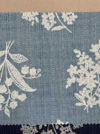 850530 Loomstate Blue Garden Lily Of The Valley[Textile / Fabric] VANCET Sub Photo