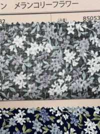 850532 Lawn Unbleached Cotton Melancholy Flower Daphne/Daphne[Textile / Fabric] VANCET Sub Photo