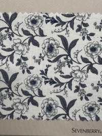 850533 SEVENBERRY® Lawn Unbleached Cotton Melancholy Flower Peony[Textile / Fabric] VANCET Sub Photo